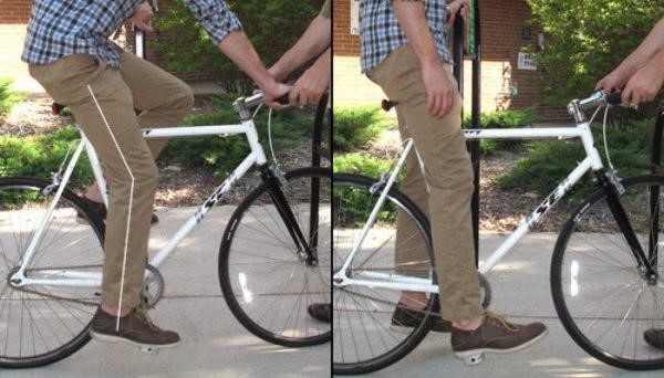 تنظیم ارتفاع صندلی دوچرخه