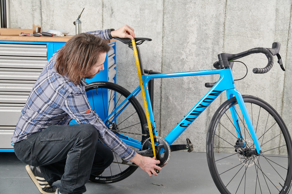 تنظیم ارتفاع صندلی دوچرخه